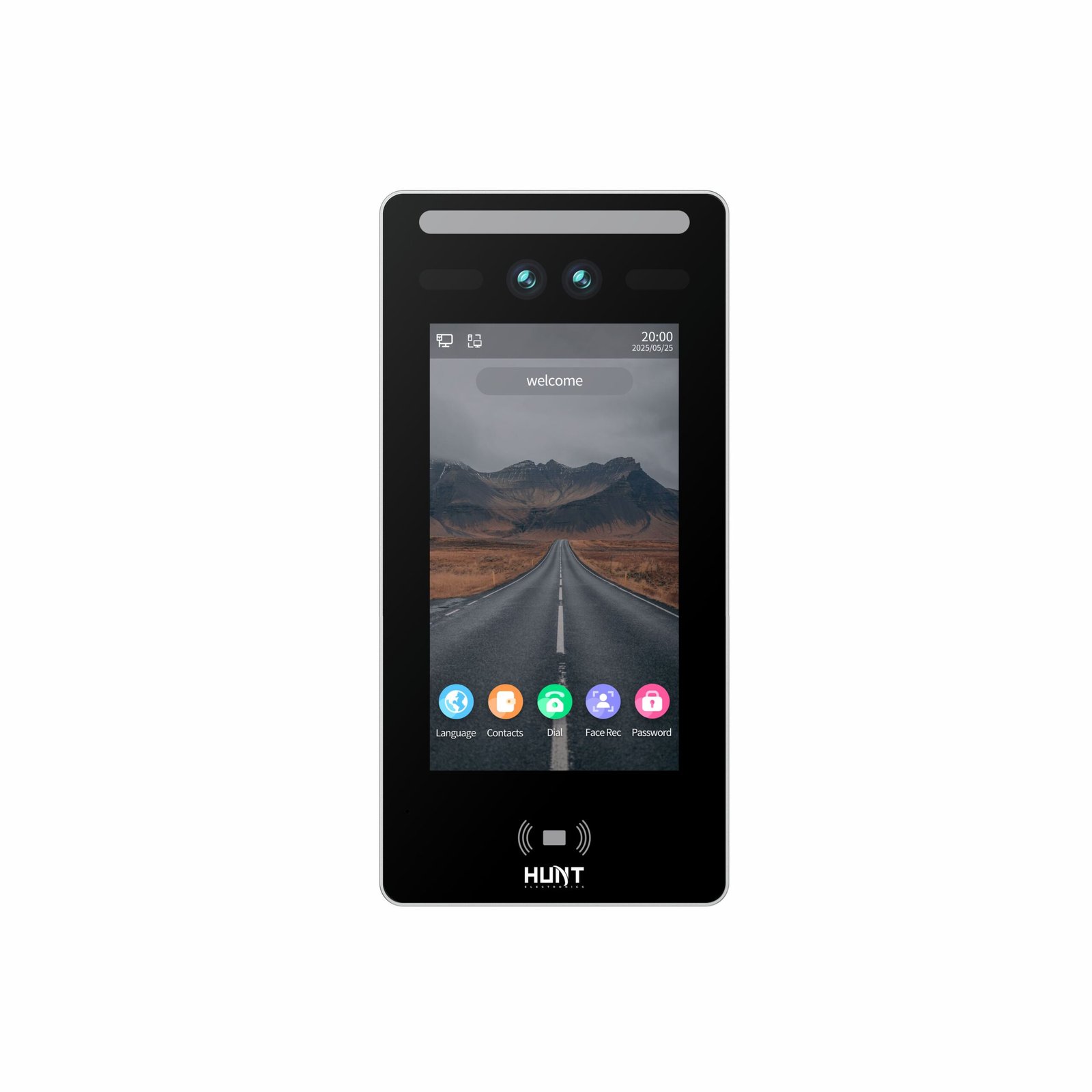 7 inch smart door access terminal with video door phone integration