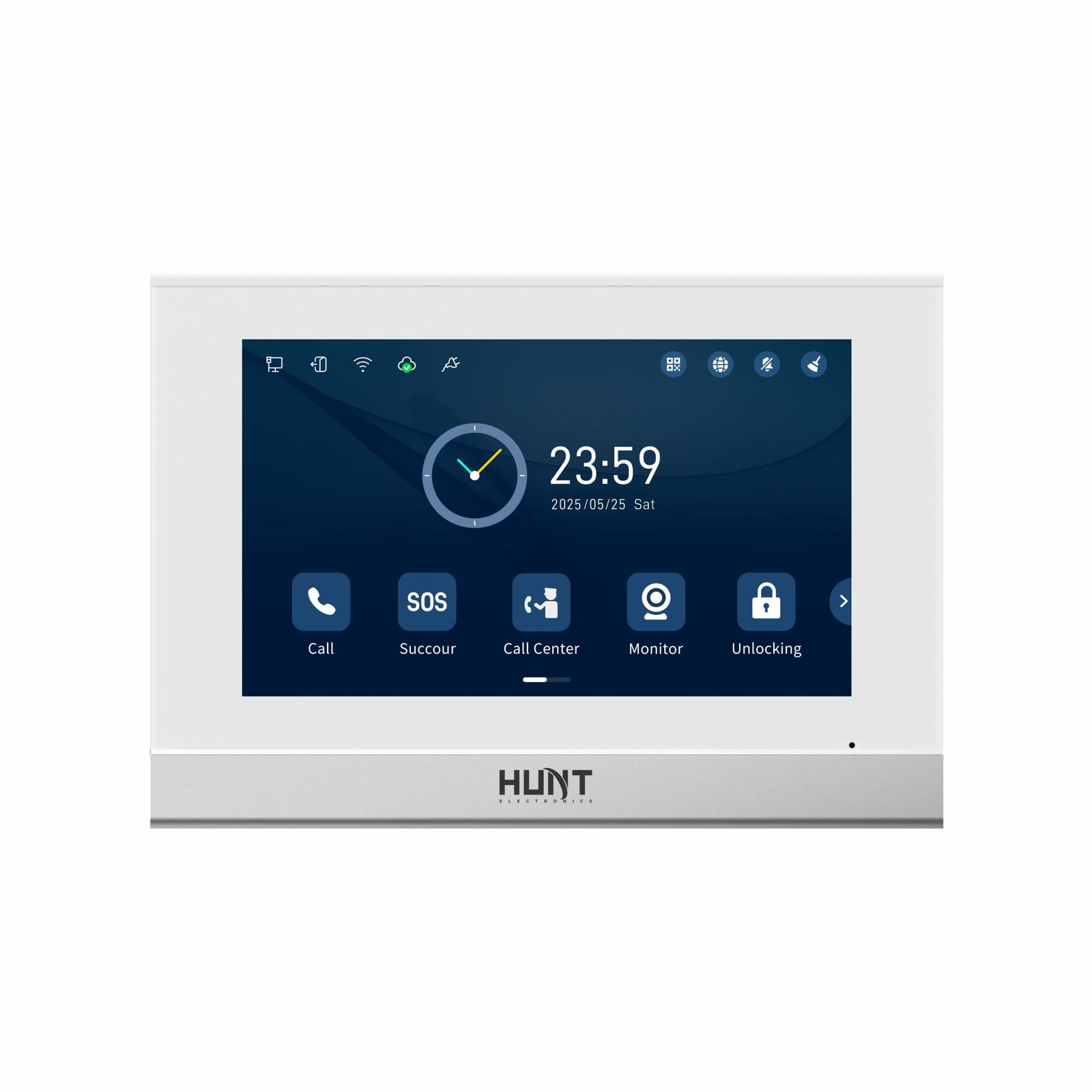 Smart 10.1 inch indoor screen station – Hunttech video door phone system